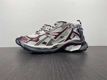 Balenciaga Runner Demna Grey Burgundy 677403 W3RB8 9069