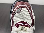 Balenciaga Runner Demna Grey Burgundy 677403 W3RB8 9069 - 3