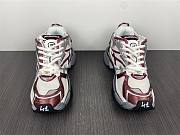 Balenciaga Runner Demna Grey Burgundy 677403 W3RB8 9069 - 5