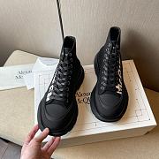 Alexander McQueen Tread Slick Boot High Top Black - 5