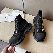 Alexander McQueen Tread Slick Boot High Top Black - 6