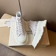 Alexander McQueen Tread Slick Boot High Top White - 3