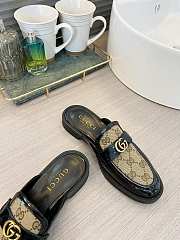 Gucci Leather Slipper Black - 3