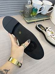 Gucci Princetown Leather Slipper White - 5