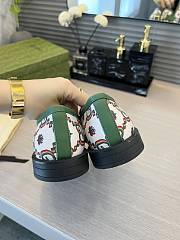 Gucci Loafer With Web And Interlocking G Green - 3