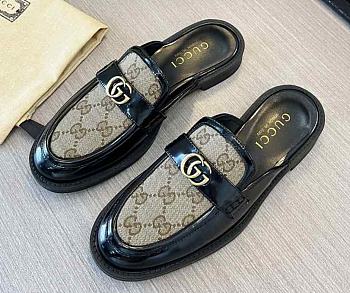 Gucci Leather Slipper Black