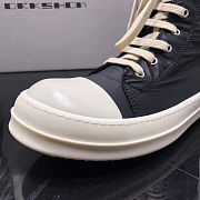 Rick Owens SS22 Fogachine High Sneakers In Full Grain - 2