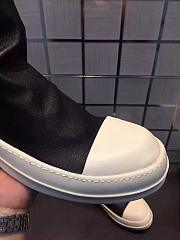 Rick Owens Black Stocking Sneaker Boots - 6