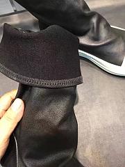 Rick Owens Black Stocking Sneaker Boots - 3