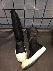 Rick Owens Black Stocking Sneaker Boots - 2