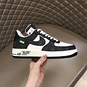 Louis Vuitton Nike Air Force 1 Low Black - 3