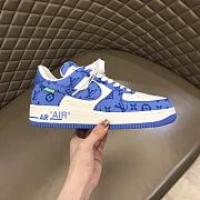 Louis Vuitton Nike Air Force 1 Low Blue - 2