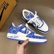 Louis Vuitton Nike Air Force 1 Low Blue - 3