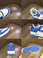 Louis Vuitton Nike Air Force 1 Low Blue - 6