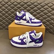 Louis Vuitton Nike Air Force 1 Low Purple - 1