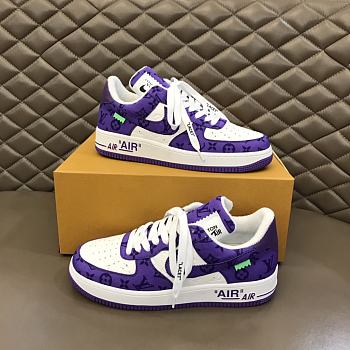 Louis Vuitton Nike Air Force 1 Low Purple