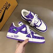 Louis Vuitton Nike Air Force 1 Low Purple - 4