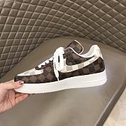 Louis Vuitton Nike Air Force 1 Low White Brown - 4