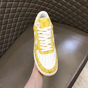 Louis Vuitton Nike Air Force 1 Low By Virgil Abloh White Yellow - 2