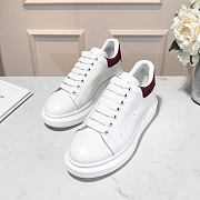 Alexander McQueen Oversized Ivory Wine Red - 5