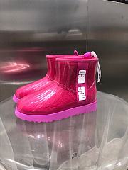 Ugg Boots Classic Clear Mini Hibiscus Pink  - 4