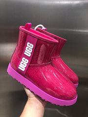 Ugg Boots Classic Clear Mini Hibiscus Pink  - 5