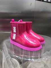 Ugg Boots Classic Clear Mini Hibiscus Pink  - 6