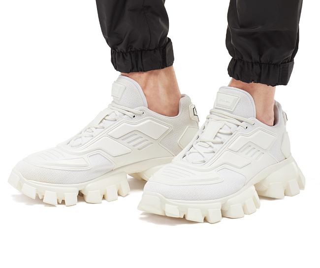 Prada Cloudbust Thunder White Sneakers - 1