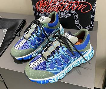 Versace Trigreca Sneaker Blue