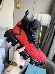 Prada Cloudbust Thunder Sneakers Red - 5