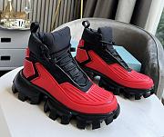 Prada Cloudbust Thunder Sneakers Red - 1