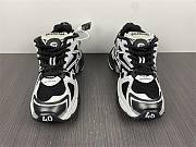 Balenciaga Runner Demna Black White 677403 W3R02 9010 - 6