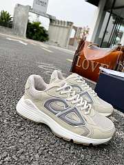 Dior B30 Sneaker Cream Mesh and Technical Fabric 3SN279ZMA_H161 - 4