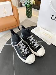 Dior Walk'n'Dior Sneaker Black Cannage Technical Mesh KCK276NKR_S900 - 4