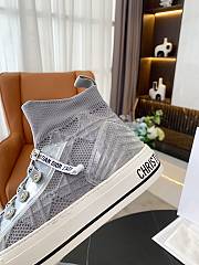 Dior Walk'n'Dior Sneaker Gray Cannage Technical Mesh KCK276NKR_S33G - 6