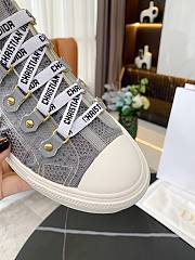 Dior Walk'n'Dior Sneaker Gray Cannage Technical Mesh KCK276NKR_S33G - 5