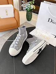 Dior Walk'n'Dior Sneaker Gray Cannage Technical Mesh KCK276NKR_S33G - 4