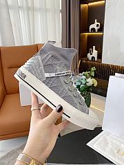 Dior Walk'n'Dior Sneaker Gray Cannage Technical Mesh KCK276NKR_S33G - 2