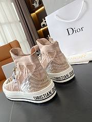 Dior Walk'n'Dior Sneaker Nude Cannage Technical Mesh KCK276NKR_S12U - 3