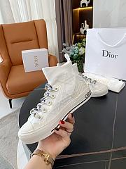 Dior Walk'n'Dior Sneaker White Cannage Technical Mesh KCK276NKR_S10W - 3