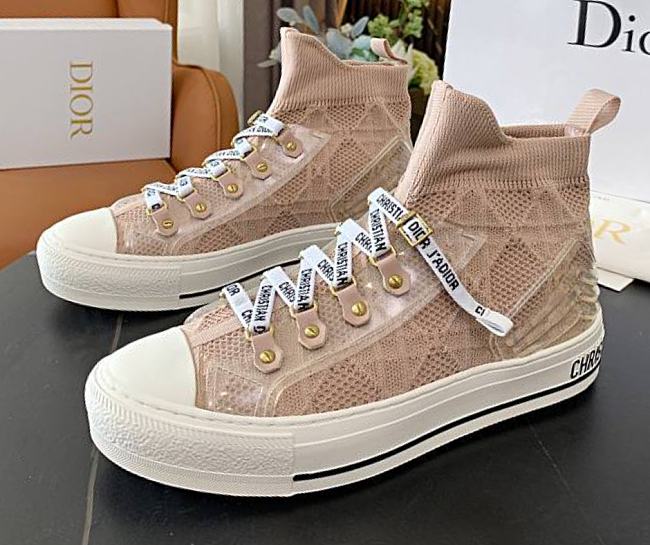 Dior Walk'n'Dior Sneaker Nude Cannage Technical Mesh KCK276NKR_S12U - 1