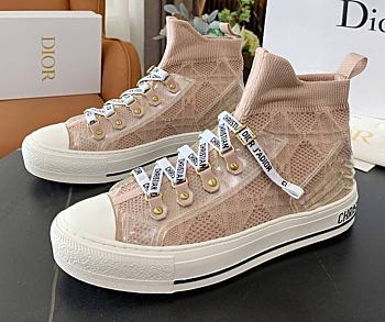 Dior Walk'n'Dior Sneaker Nude Cannage Technical Mesh KCK276NKR_S12U