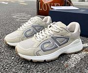 Dior B30 Sneaker Cream Mesh and Technical Fabric 3SN279ZMA_H161 - 1