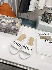 Dior Slide White - 4