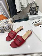 Dior Slide Red - 4