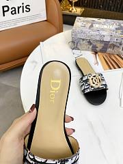 Dior Slide Yellow Black  - 6