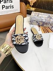 Dior Slide Yellow Black  - 2