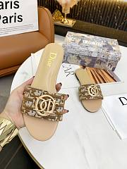 Dior Slide Gold - 5