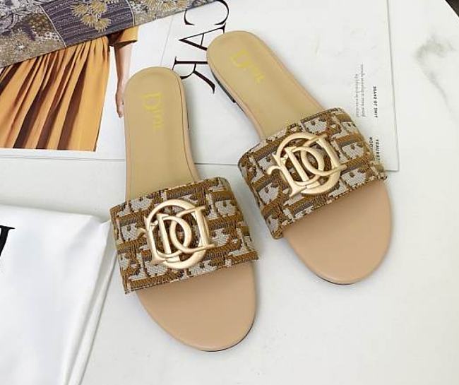 Dior Slide Gold - 1