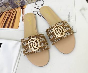 Dior Slide Gold